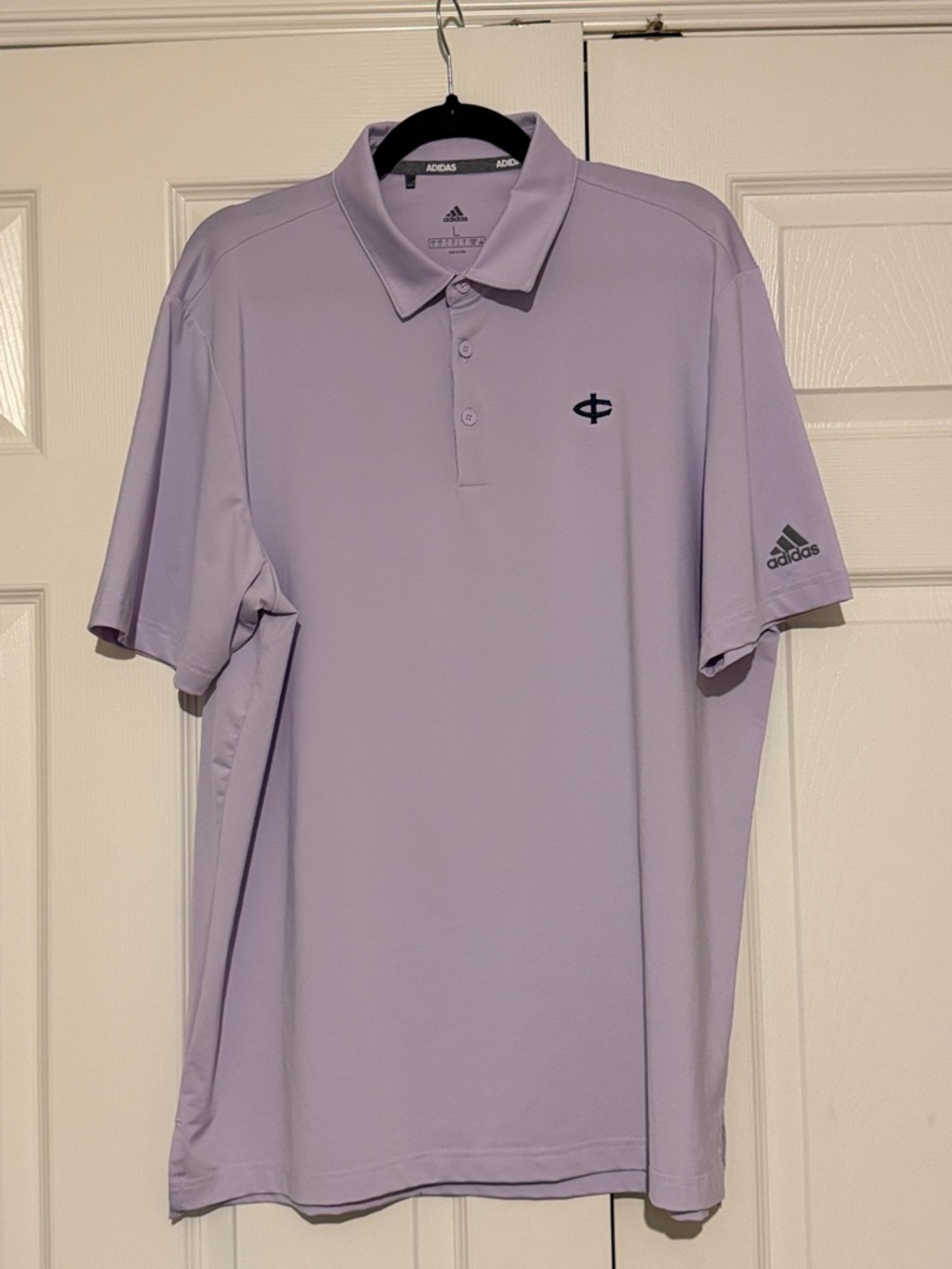 adidas Inverness Country Club Men’s Light Lavender Golf Polo